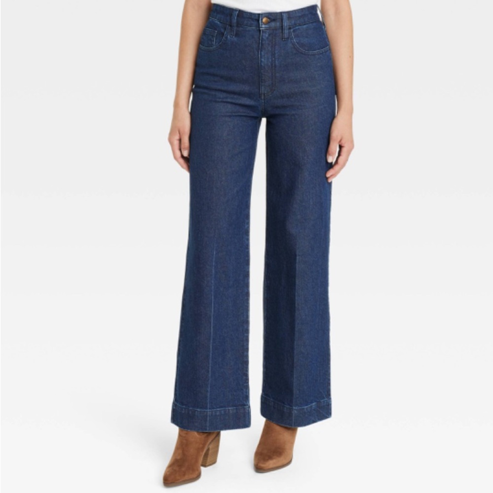 High Rose Wide Leg Jean size 14